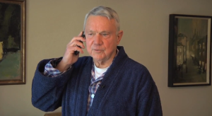 Austin, Texas mayor, Lee Leffingwell looking "hipstery" for a parody of Ferris Bueller's Day Off.